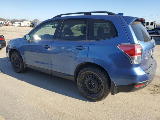 JF2SJAEC2JH505685 - 2018 SUBARU FORESTER 2.5I PREMIUM BLUE photo 2