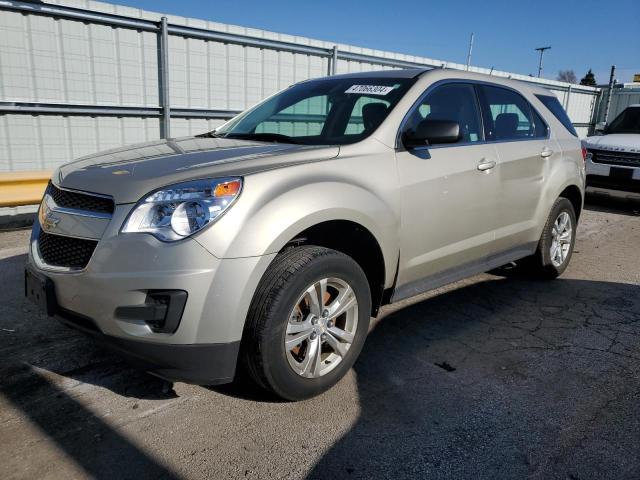 2GNALAEK8F1110312 - 2015 CHEVROLET EQUINOX LS TAN photo 1