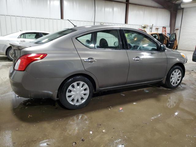 3N1CN7AP9EL814891 - 2014 NISSAN VERSA S GRAY photo 3