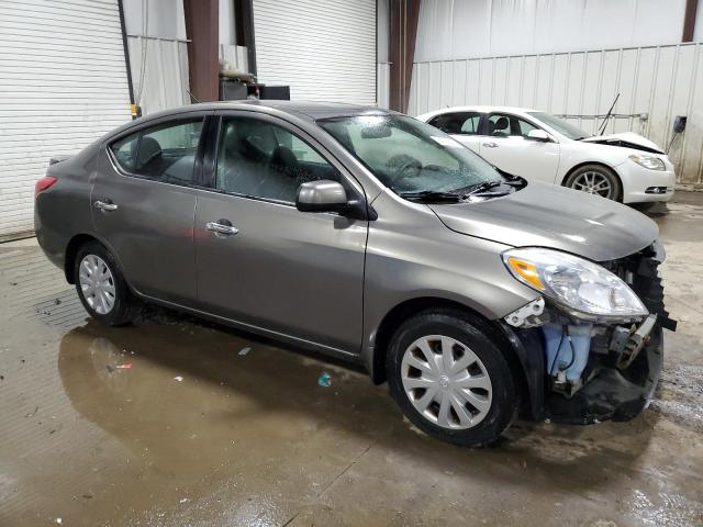 3N1CN7AP9EL814891 - 2014 NISSAN VERSA S GRAY photo 4