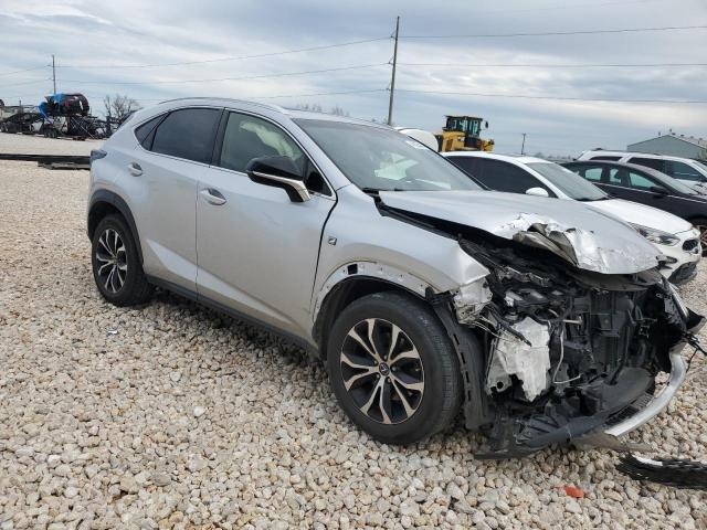 JTJBARBZ8F2034798 - 2015 LEXUS NX 200T SILVER photo 4