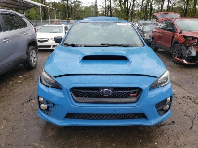 JF1VA2U65G9813911 - 2016 SUBARU WRX STI LIMITED BLUE photo 5