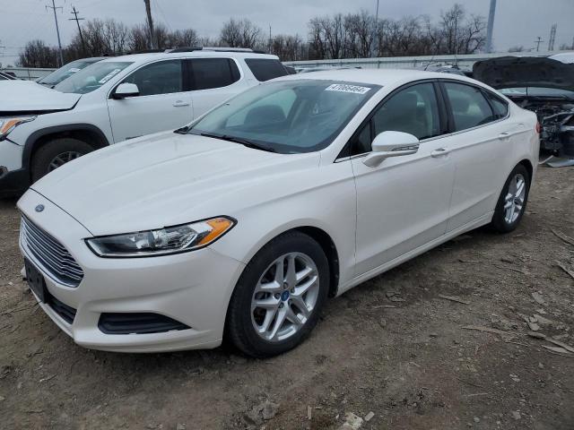 3FA6P0HR8DR111514 - 2013 FORD FUSION SE WHITE photo 1