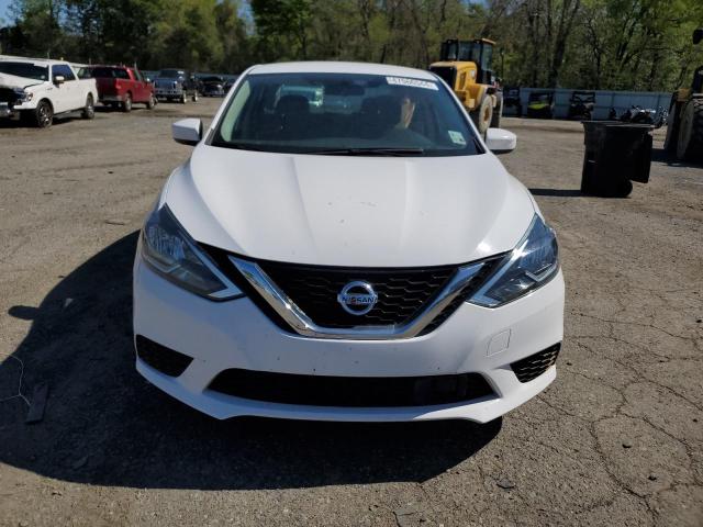 3N1AB7AP8KY355609 - 2019 NISSAN SENTRA S WHITE photo 5