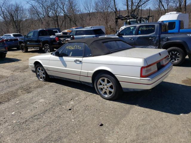 1G6VS3385MU127136 - 1991 CADILLAC ALLANTE WHITE photo 2