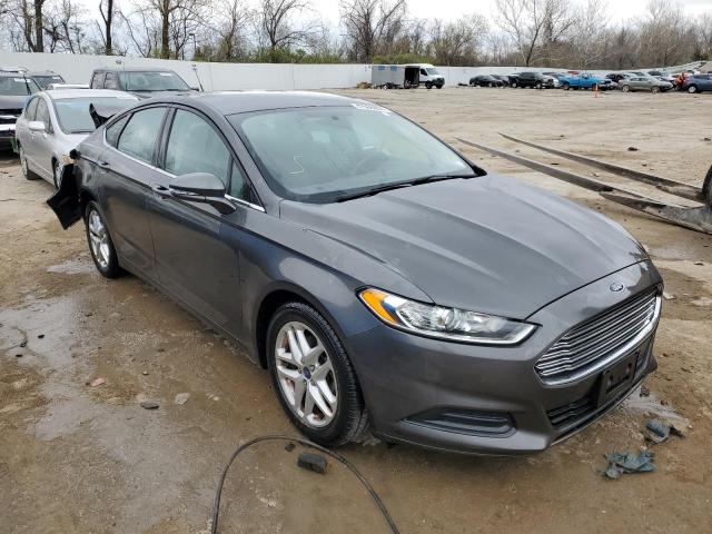 3FA6P0H79FR277655 - 2015 FORD FUSION SE GRAY photo 4