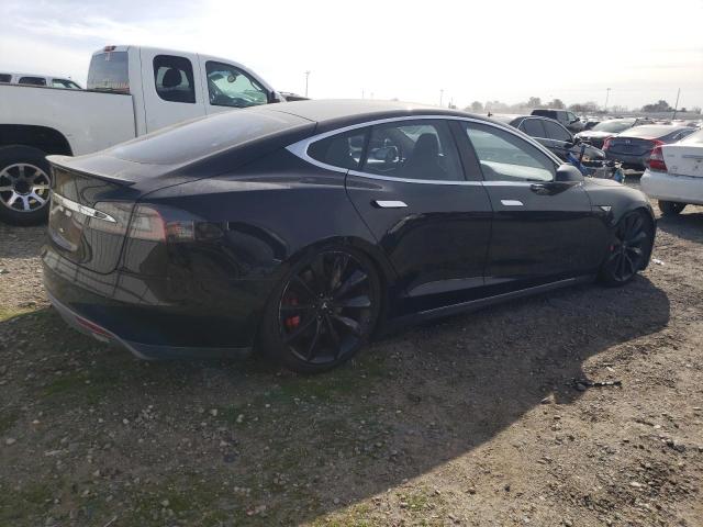 5YJSA1CP4DFP27573 - 2013 TESLA MODEL S BLACK photo 3
