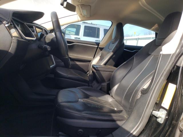 5YJSA1CP4DFP27573 - 2013 TESLA MODEL S BLACK photo 7