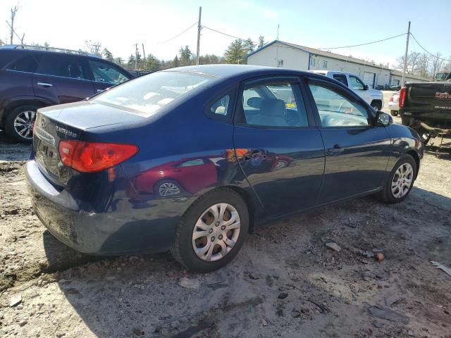 KMHDU4AD9AU833316 - 2010 HYUNDAI ELANTRA BLUE BLUE photo 3