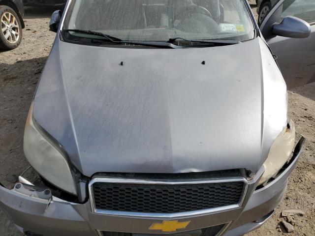 KL1TD66E59B380792 - 2009 CHEVROLET AVEO LS SILVER photo 11