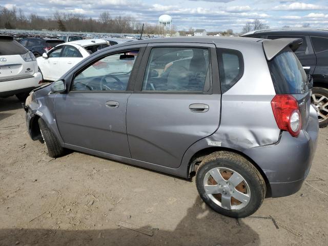 KL1TD66E59B380792 - 2009 CHEVROLET AVEO LS SILVER photo 2