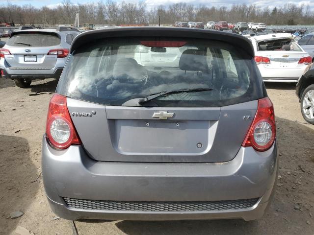 KL1TD66E59B380792 - 2009 CHEVROLET AVEO LS SILVER photo 6