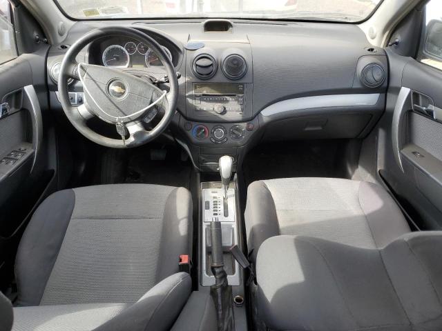 KL1TD66E59B380792 - 2009 CHEVROLET AVEO LS SILVER photo 8