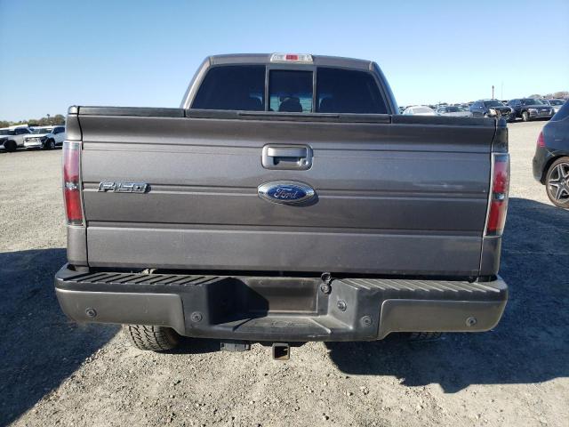 1FTFW1ET1DKD48868 - 2013 FORD F150 SUPERCREW GRAY photo 6