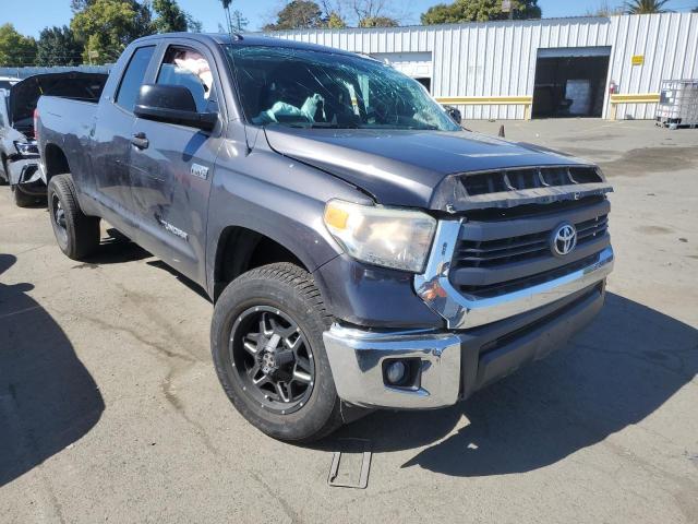 5TFRY5F17EX149470 - 2014 TOYOTA TUNDRA DOUBLE CAB SR/SR5 BLACK photo 4