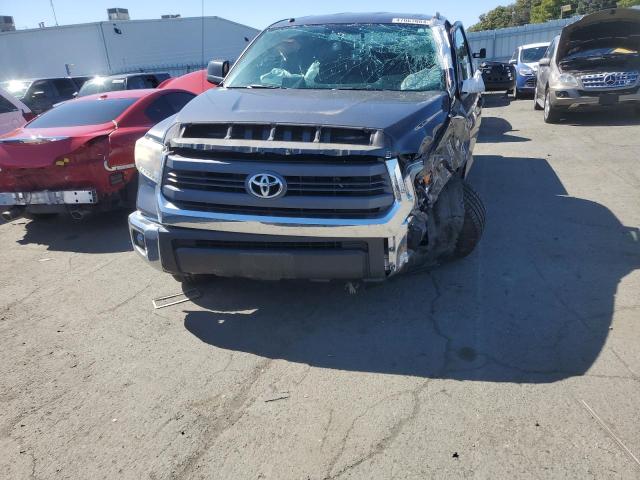 5TFRY5F17EX149470 - 2014 TOYOTA TUNDRA DOUBLE CAB SR/SR5 BLACK photo 5