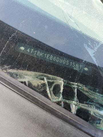 4T1BK1EB6DU051581 - 2013 TOYOTA AVALON BASE Темно-червоний фото 12