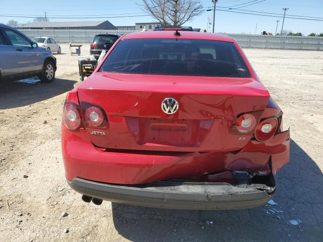 3VWRM71K99M171468 - 2009 VOLKSWAGEN JETTA SE RED photo 6