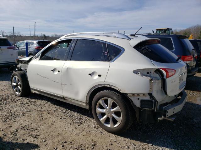 JNKAJ09FX8M356483 - 2008 INFINITI EX35 BASE თეთრი ფოტო 2