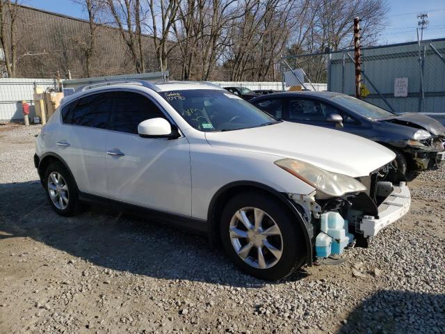 JNKAJ09FX8M356483 - 2008 INFINITI EX35 BASE WHITE photo 4