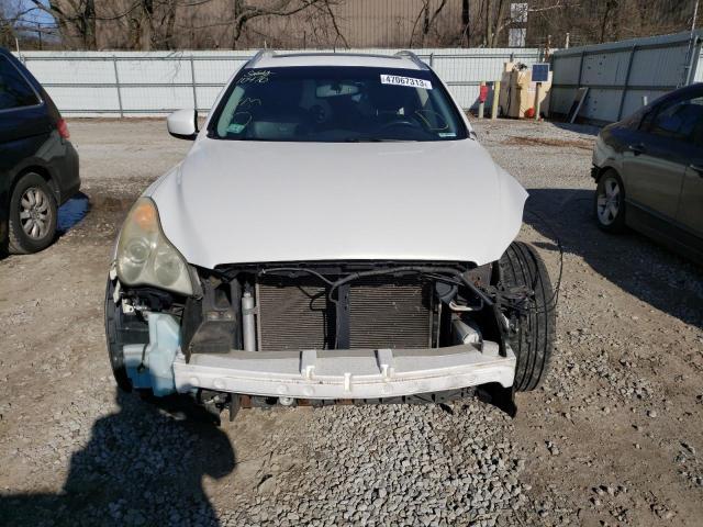 JNKAJ09FX8M356483 - 2008 INFINITI EX35 BASE თეთრი ფოტო 5