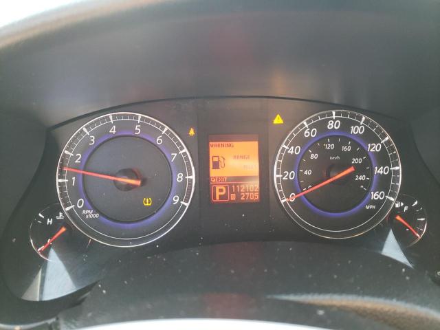 JNKAJ09FX8M356483 - 2008 INFINITI EX35 BASE თეთრი ფოტო 9