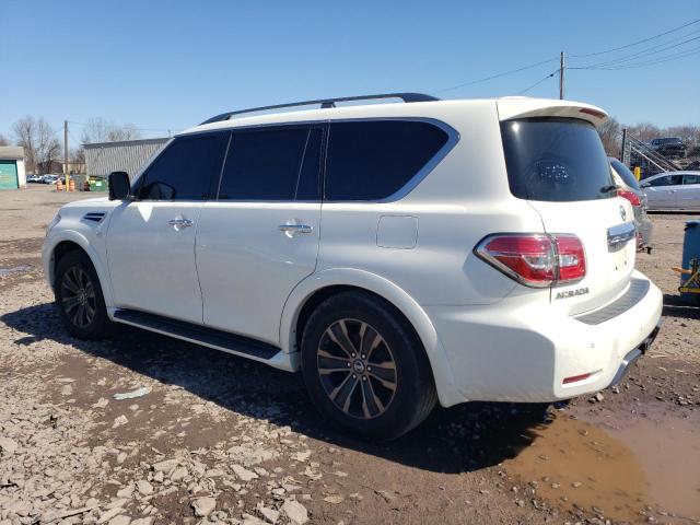JN8AY2NE0K9756430 - 2019 NISSAN ARMADA PLATINUM თეთრი ფოტო 2