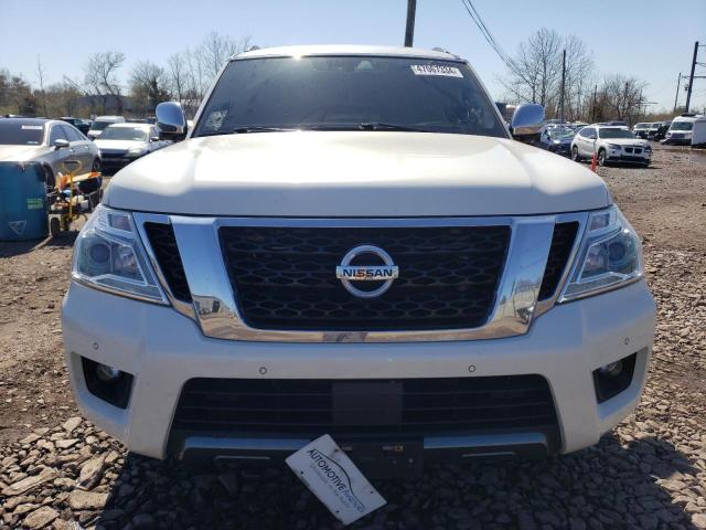 JN8AY2NE0K9756430 - 2019 NISSAN ARMADA PLATINUM თეთრი ფოტო 5
