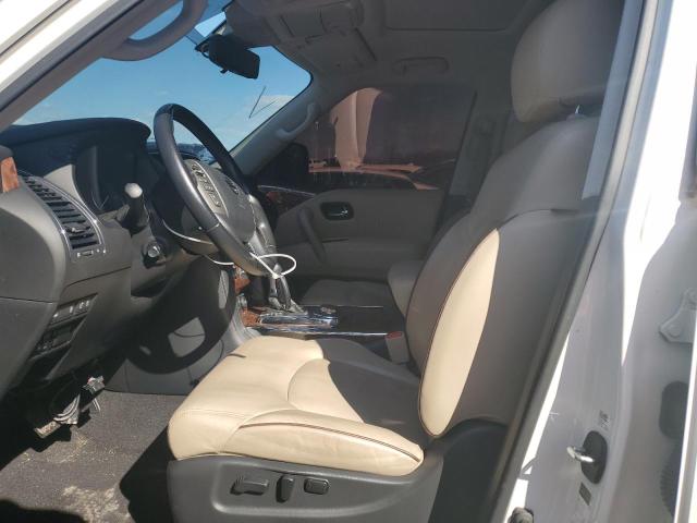 JN8AY2NE0K9756430 - 2019 NISSAN ARMADA PLATINUM თეთრი ფოტო 7