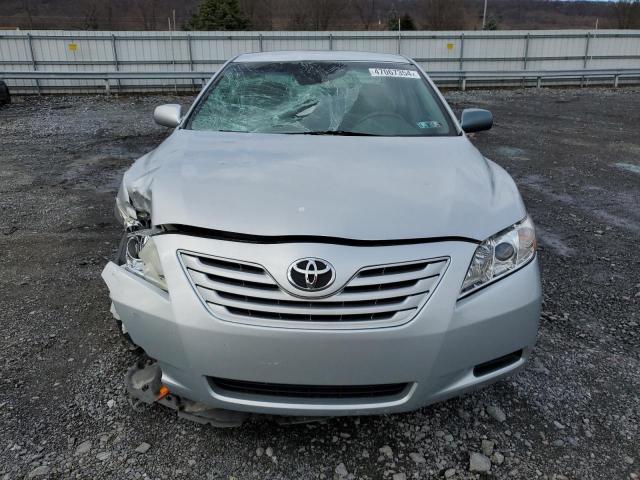 4T1BE46K07U095037 - 2007 TOYOTA CAMRY CE SILVER photo 5