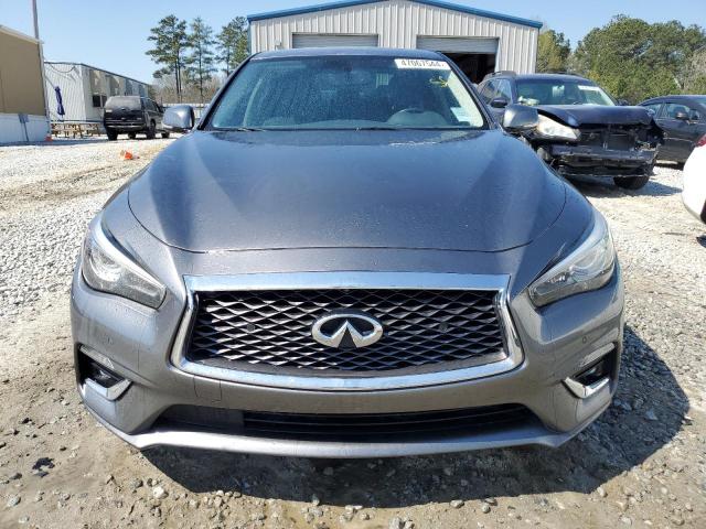 JN1EV7AP9JM590403 - 2018 INFINITI Q50 LUXE SILVER photo 5