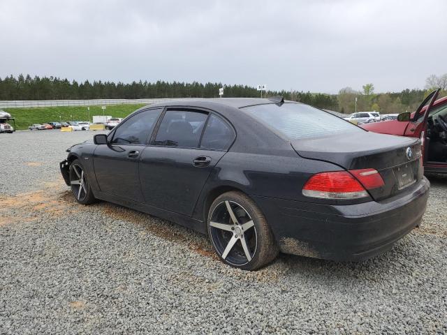 WBAHN83528DT87436 - 2008 BMW 750 LI BLACK photo 2