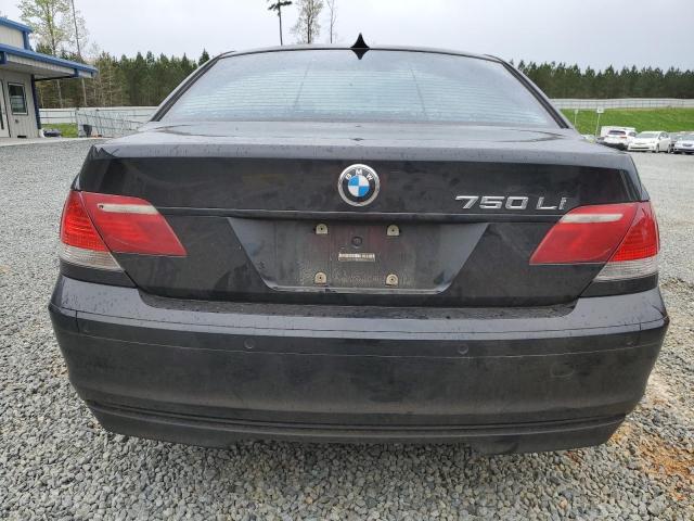 WBAHN83528DT87436 - 2008 BMW 750 LI BLACK photo 6