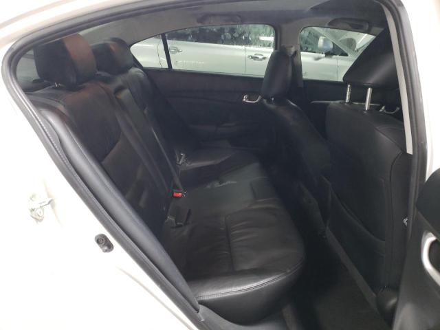 19XFB2F91FE066739 - 2015 HONDA CIVIC EXL WHITE photo 10