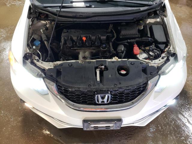 19XFB2F91FE066739 - 2015 HONDA CIVIC EXL WHITE photo 11