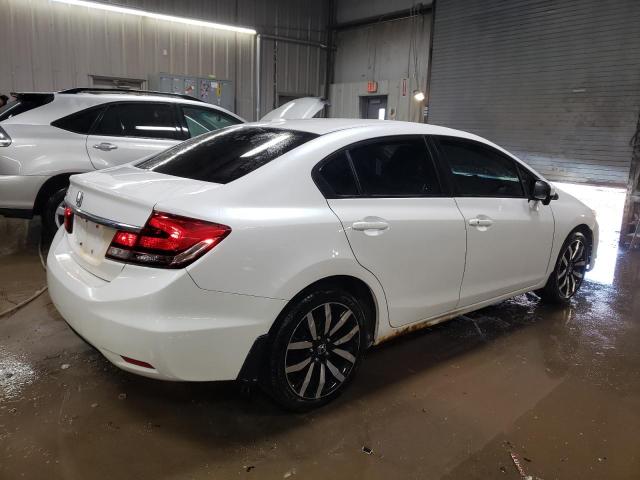 19XFB2F91FE066739 - 2015 HONDA CIVIC EXL WHITE photo 3