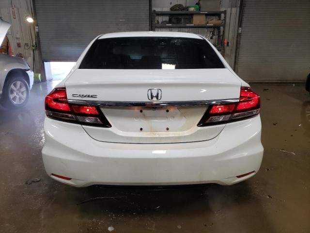 19XFB2F91FE066739 - 2015 HONDA CIVIC EXL WHITE photo 6