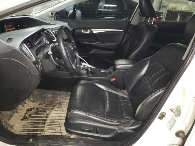 19XFB2F91FE066739 - 2015 HONDA CIVIC EXL WHITE photo 7