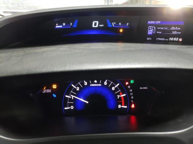 19XFB2F91FE066739 - 2015 HONDA CIVIC EXL WHITE photo 9