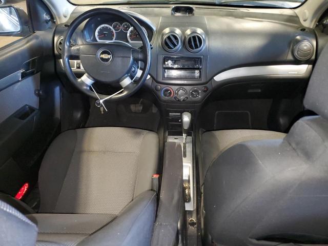 KL1TD5DEXAB090520 - 2010 CHEVROLET AVEO LS GRAY photo 8