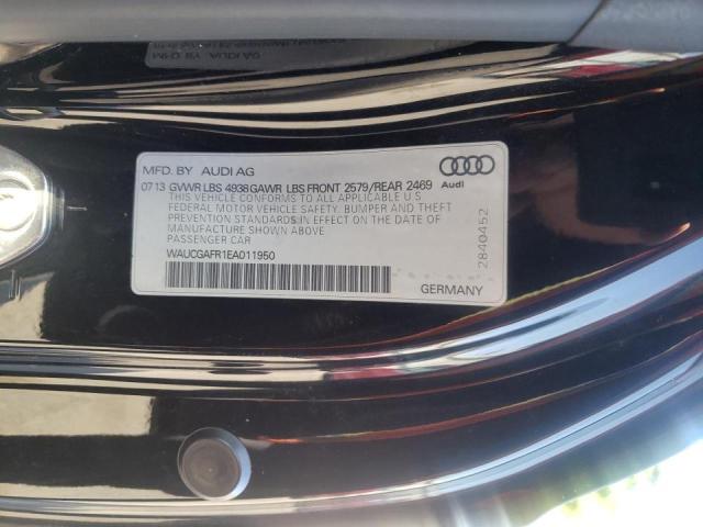 WAUCGAFR1EA011950 - 2014 AUDI S5 PREMIUM PLUS 黑色 照片 10