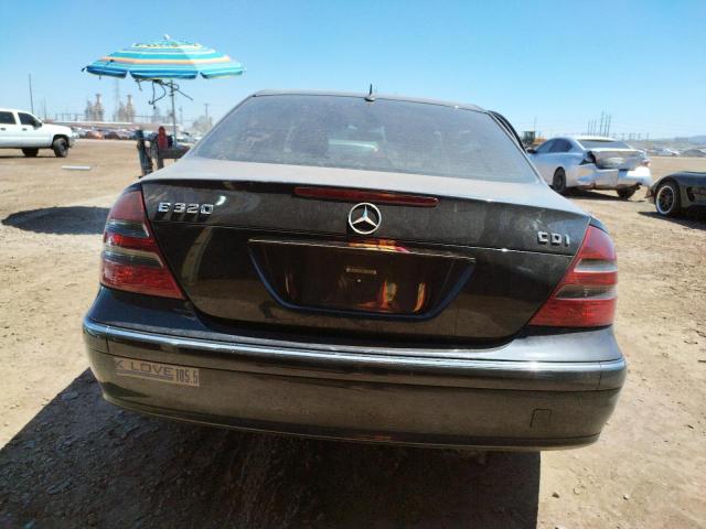 WDBUF26JX5A678282 - 2005 MERCEDES-BENZ E 320 CDI BLACK photo 6