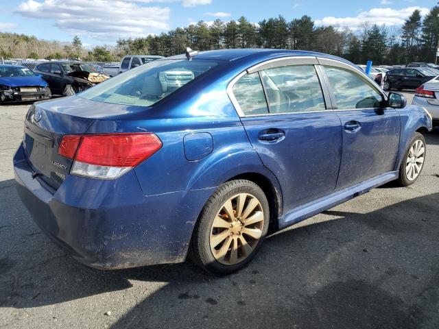 4S3BMBL64B3219604 - 2011 SUBARU LEGACY 2.5I LIMITED BLUE photo 3