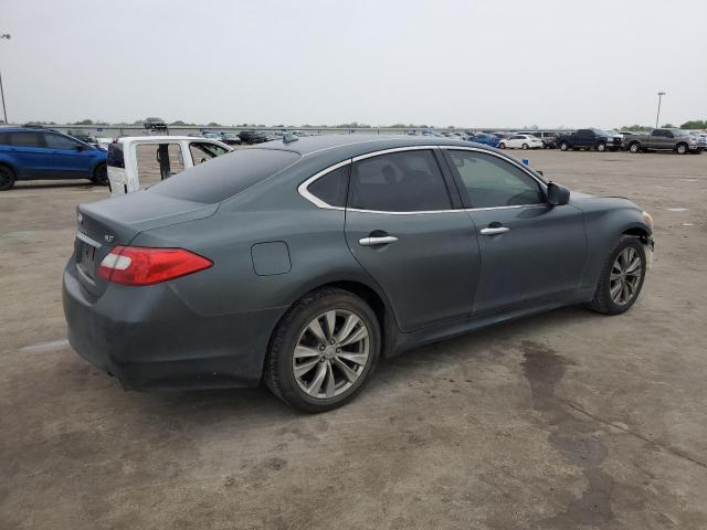 JN1BY1AP2CM330614 - 2012 INFINITI M37 GRAY photo 3