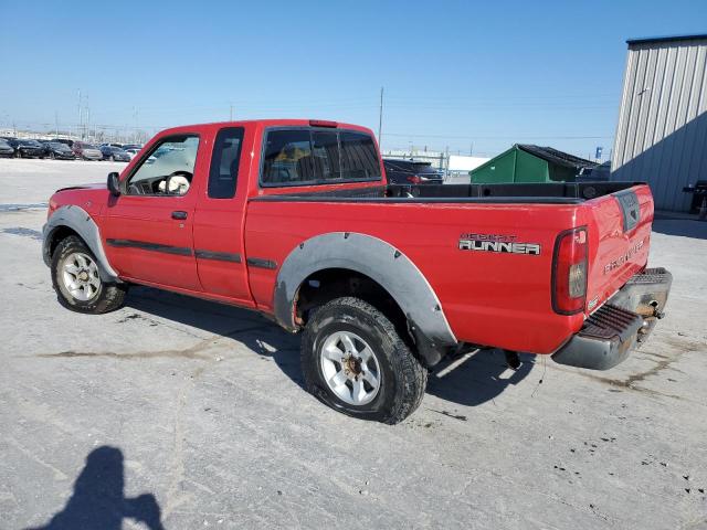 1N6ED26T81C331137 - 2001 NISSAN FRONTIER KING CAB XE RED photo 2