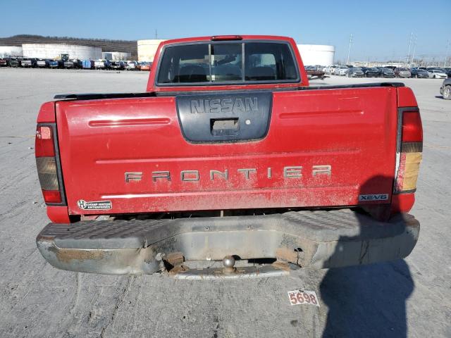 1N6ED26T81C331137 - 2001 NISSAN FRONTIER KING CAB XE RED photo 6