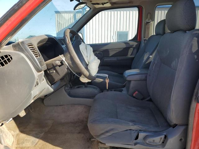 1N6ED26T81C331137 - 2001 NISSAN FRONTIER KING CAB XE RED photo 7