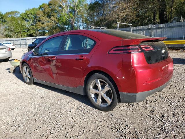 1G1RH6E42CU114599 - 2012 CHEVROLET VOLT RED photo 2