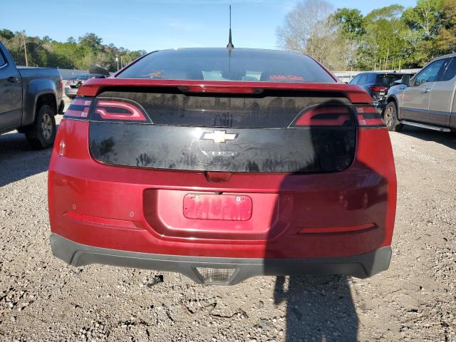 1G1RH6E42CU114599 - 2012 CHEVROLET VOLT RED photo 6