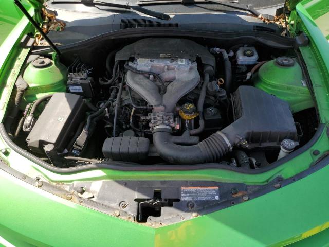 2G1FB1EV0A9224691 - 2010 CHEVROLET CAMARO LT GREEN photo 11